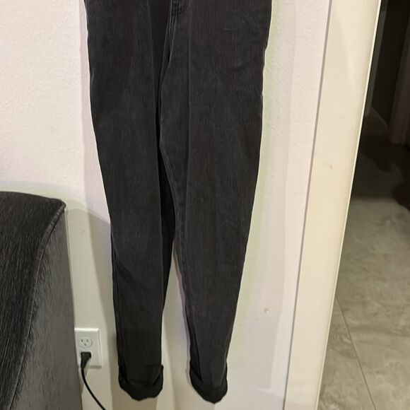 BDG Urban Outfitters Washed Black Denim Stretch Jean Overalls Small‌‌‌‌‌‌‌‌‌‌ - Picture 4 of 15